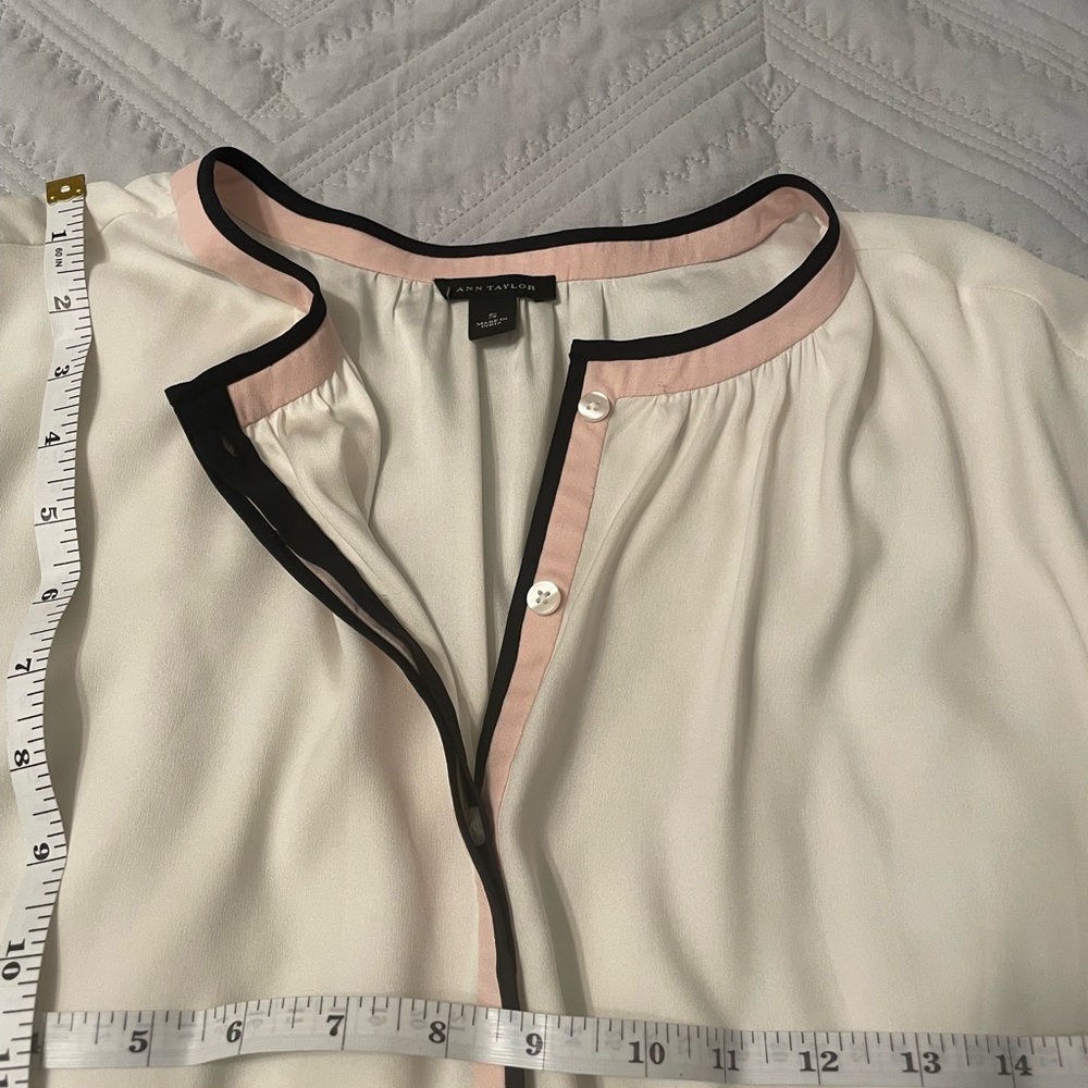 Bundle of 3 Ann Taylor Black and White Blouse,Twenty One , Unbranded. - Picture 13 of 16